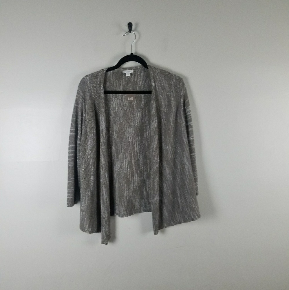J.jill long sleeve open front cardigan medium